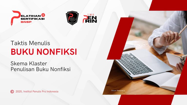 Taktis Menulis Buku Nonfiksi: Sertifikasi Klaster Penulisan Buku Nonfiksi
